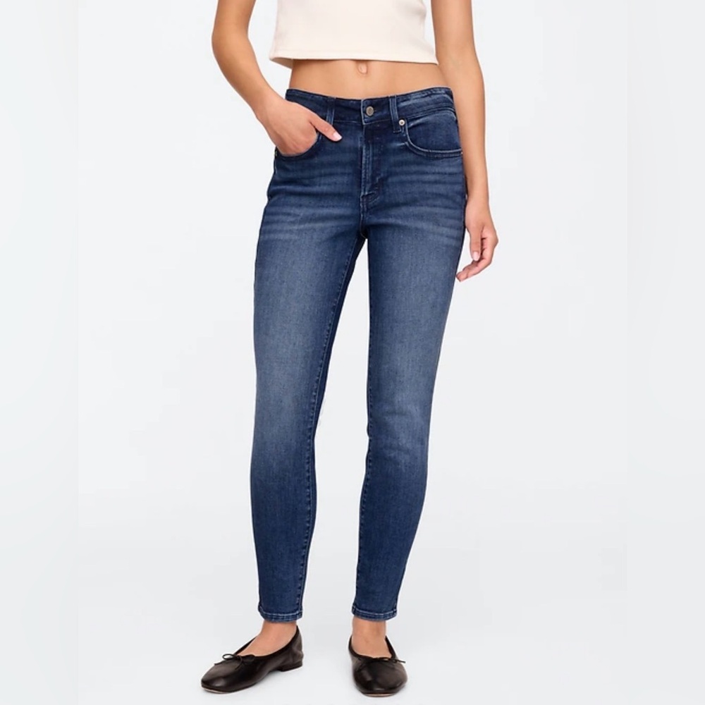 Gap Always Skinny Dark Wash Womens Jeans Size 28